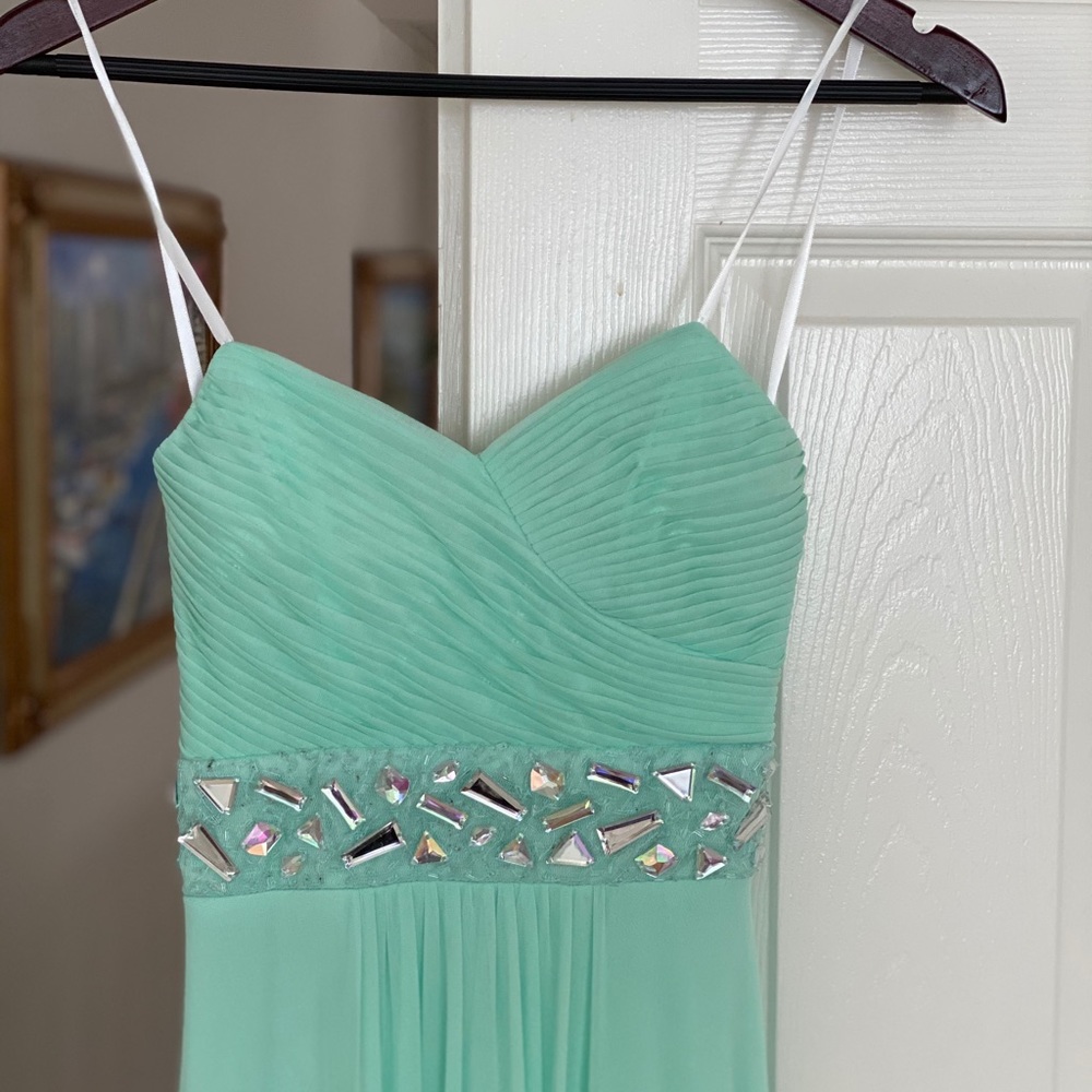 Mint Green Gown